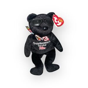 TY‎ Beanie Baby - NO 3 the Nascar Bear ( Dale Earnhardt ) (8.5 inch)